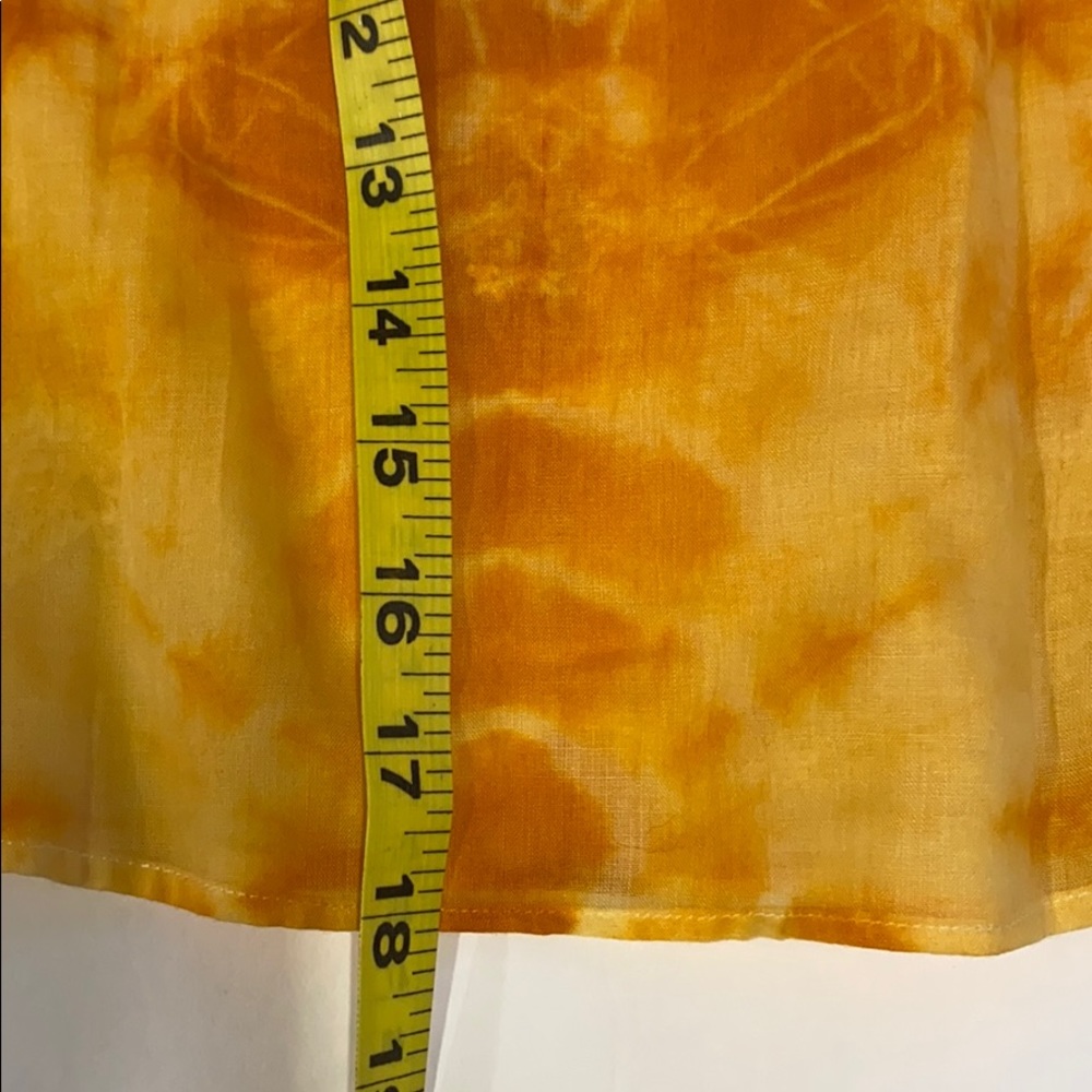 Indika orange India style the dye dress coverup - Picture 5 of 5